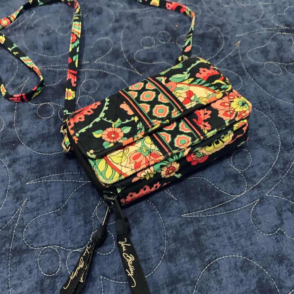 Vera Bradley Mini Shoulder Bag Wallet